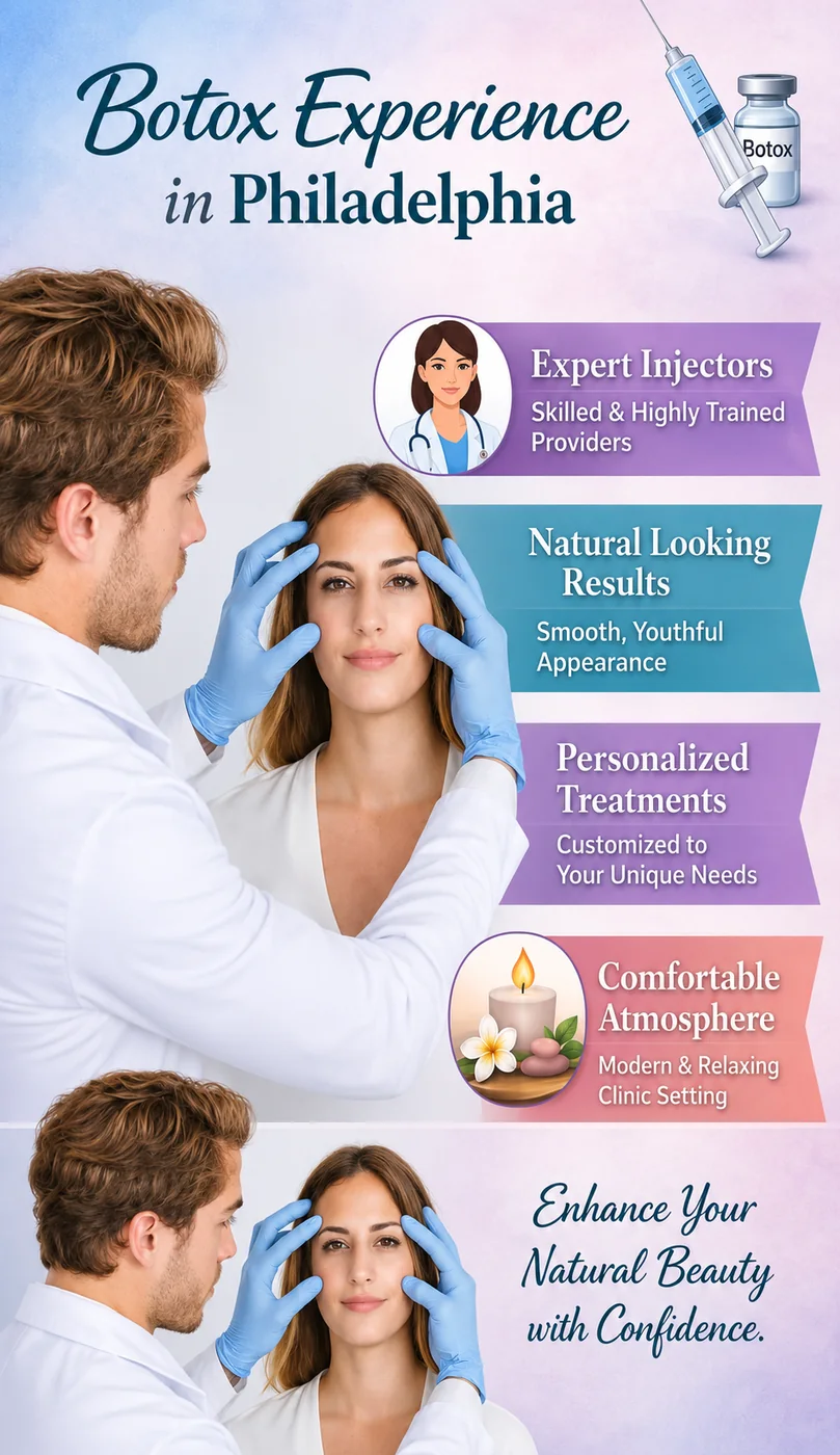 Botox experience in Philadelphia