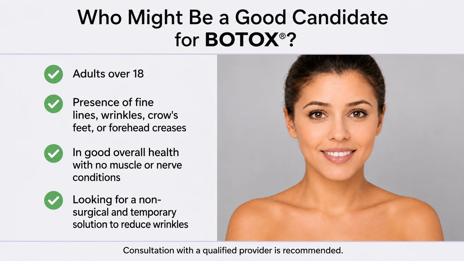 Who might be a good candidate for Botox